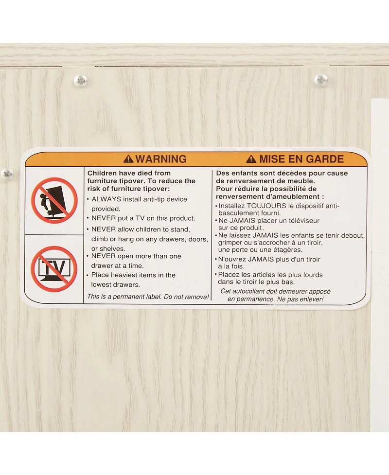 Streamdale Furniture 58" Modern White Tv Stand with 2-Door Storage