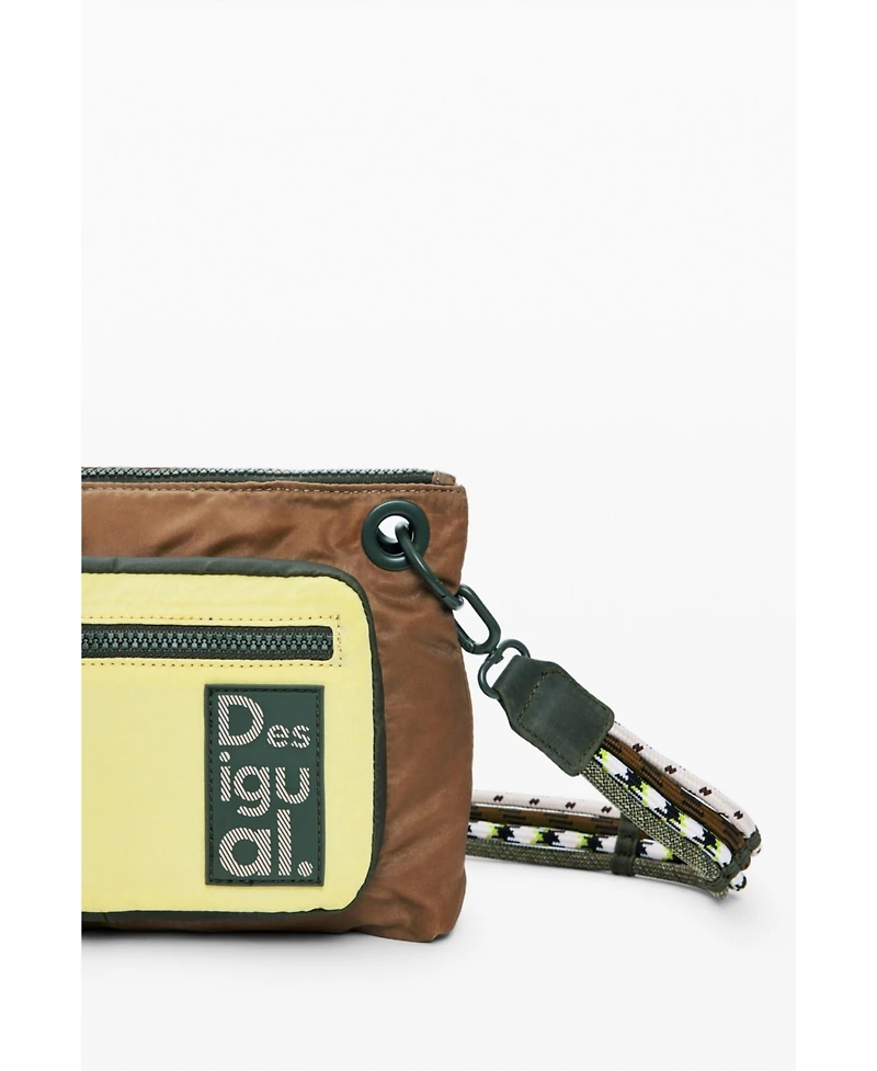 Desigual Women's Waxed nylon voyager backpack