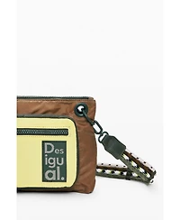 Desigual Women's Waxed nylon voyager backpack