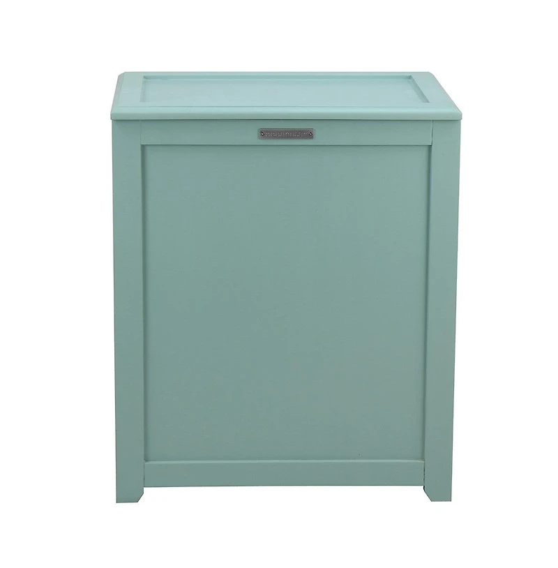 Oceanstar Storage Laundry Hamper, Turquoise