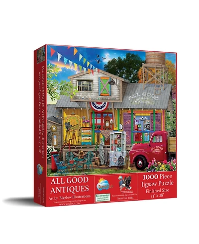 SunsOut All Good Antiques 1000 piece Jigsaw Puzzle for Adults
