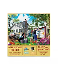 SunsOut Afternoon Chores 1000 piece Jigsaw Puzzle for Adults