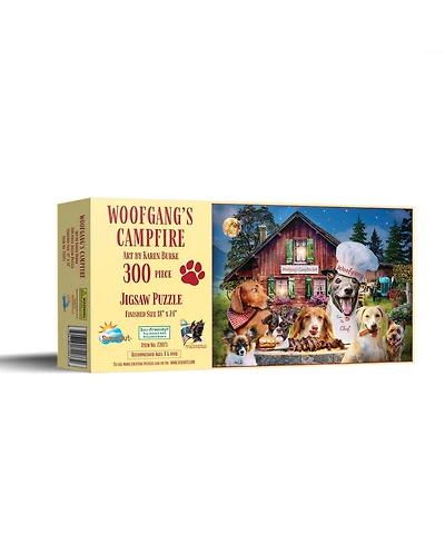 SunsOut Wolfgang's Campfire 300 piece Jigsaw Puzzle for Adults