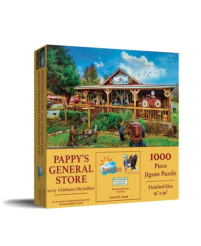SunsOut Pappy's General Store 1000 piece Jigsaw Puzzle for Adults