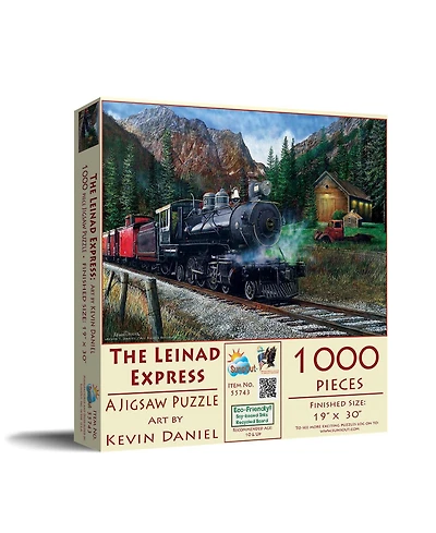 SunsOut The Leinad Express 1000 piece Jigsaw Puzzle for Adults