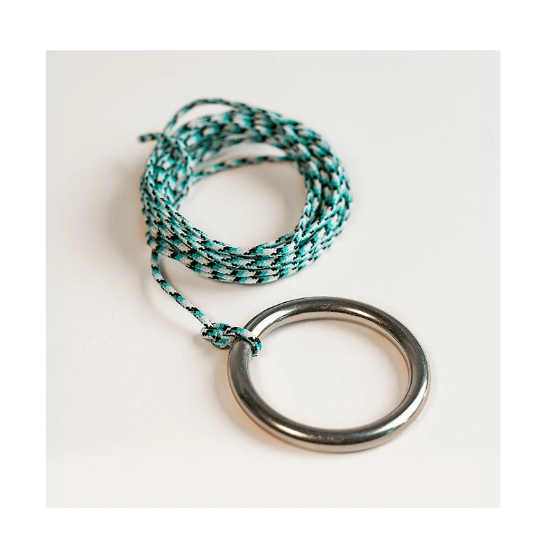 Elakai The River Epoxy Resin With Live Edge Acacia Wayfarer Art Hook Ring Game