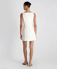 French Connection Women's Sleeveless Button-Down Mini Dress