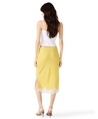 Steve Madden Women's Cinthia Straight A-Line Skirt