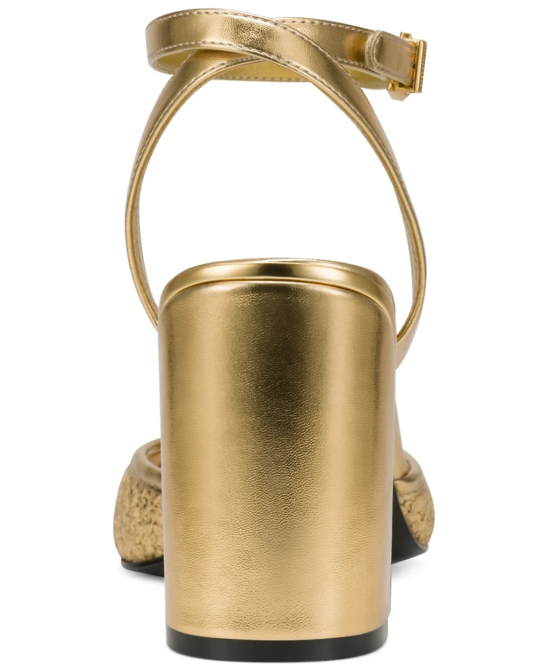 Donna Karan New York Women's Sinclair Ankle Strap Dress Sandals