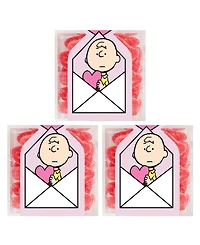 Sugarfina Valentine's Day Charlie Brown Sugar Lips Candy Cube Kit, 3 Pieces