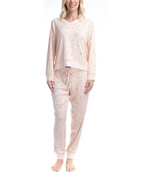 Ocean Pacific Sandy Sundown L/S Pj Set