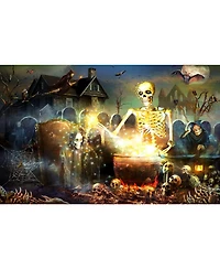 SunsOut Skeletons Rising 550 piece Jigsaw Puzzle for Adults Halloween