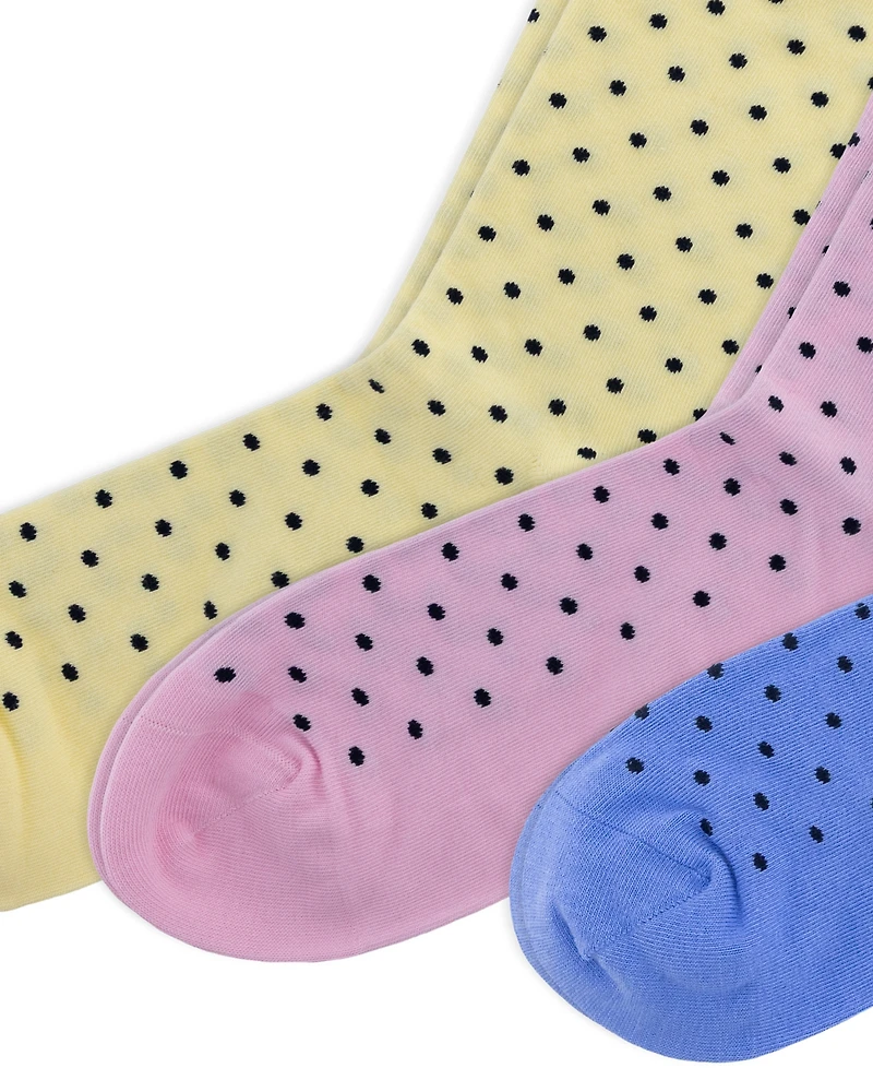 Polo Ralph Lauren Men's 3-Pk. Classic Dot Dress Socks