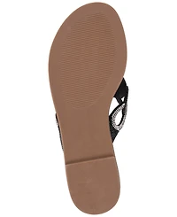 Gc Shoes Women's Embellished Slip-On Flat Sandals