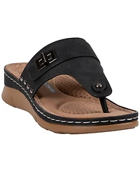 Gc Shoes Women's Slip-On Flat Sandals