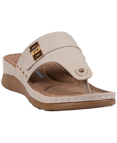 Gc Shoes Women's Slip-On Flat Sandals
