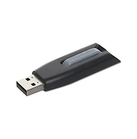 Verbatim 49168 256 Gb Store 'n' Go V3 Usb 3.0 Drive - Black/Gray