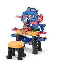 Kids Workbench Playset with Tools and Creative Building Accessories
