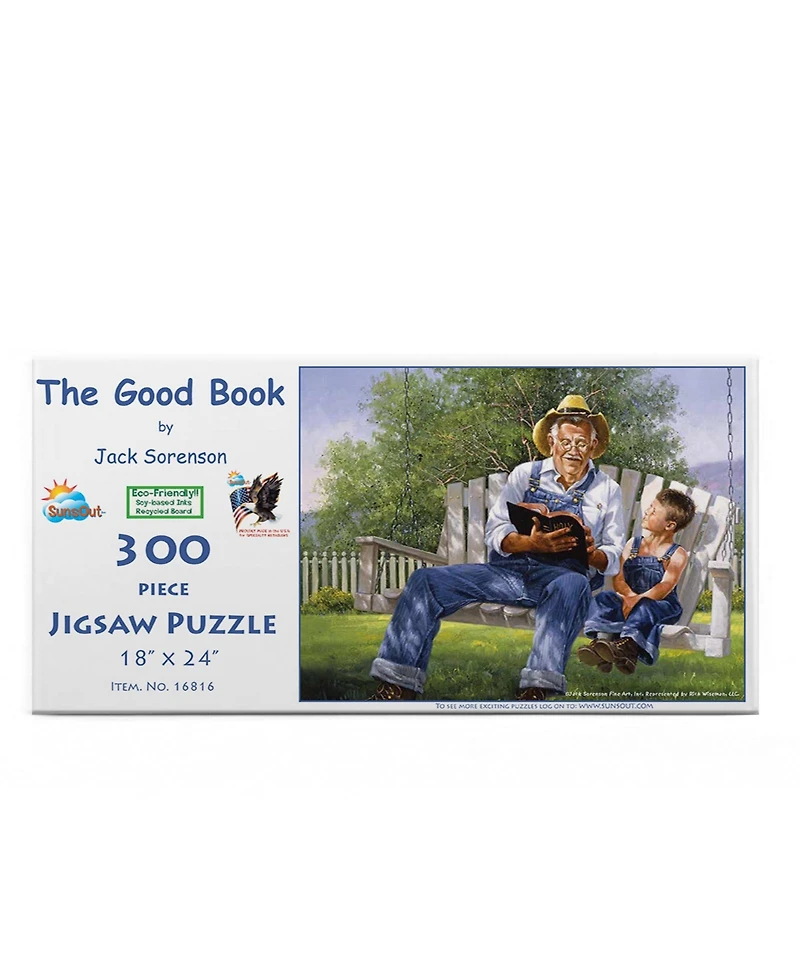 SunsOut The Good Book 300 piece Jigsaw Puzzle for Adults