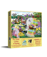 SunsOut The Many Colors of Spring 1000 piece Jigsaw Puzzle for Adults