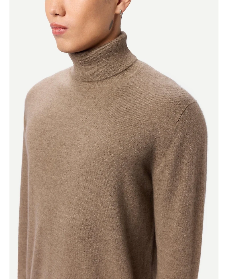Gobi Cashmere Men's Timeless Turtleneck Sweater