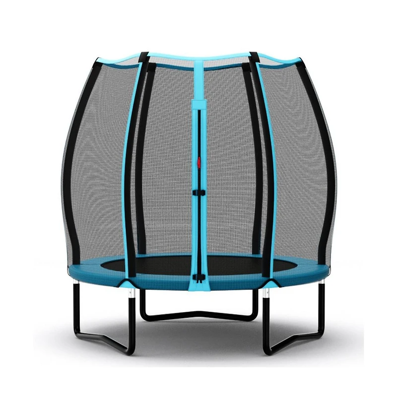 Hongge Kid's Indoor Trampoline with Safety Enclosure Bungee Cords and Galvanized Steel Frame