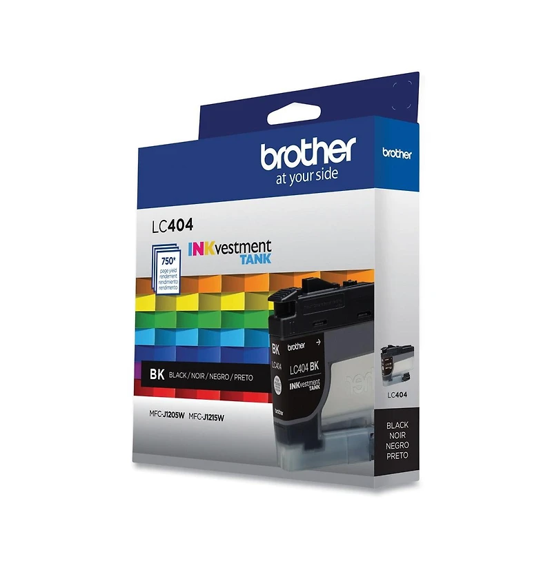Brother LC404BKS INKvestment 750 Page-Yield Ink - Black