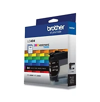 Brother LC404BKS INKvestment 750 Page-Yield Ink - Black
