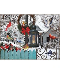 SunsOut Gathering for Winter 1000 piece Jigsaw Puzzle for Adults Christmas