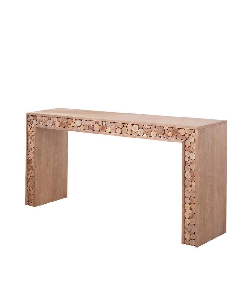 Streamdale Rustic Wood Console Table - 62" Entryway/Sofa Table