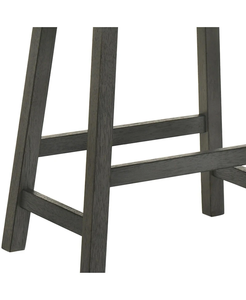 Streamdale Furniture Rustic Backless Counter Stool Set of 2