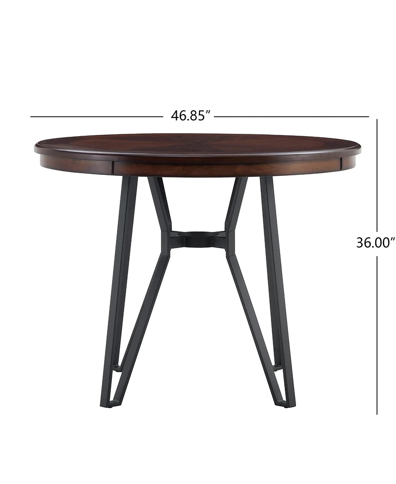 Streamdale Round Bar Table (Brown)