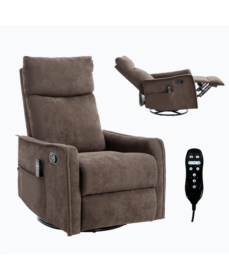 Streamdale Furniture + 1 Pc. + Fabric + Heat Massage