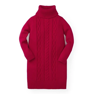 Hope & Henry Toddler Girls Turtleneck Sweater Dress