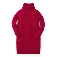 Hope & Henry Toddler Girls Turtleneck Sweater Dress