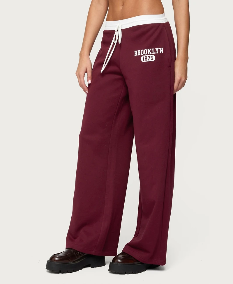 Edikted Womens Brookie Sweatpants