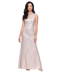 Alex Evenings Petite Sleeveless Ball Gown