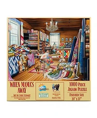 SunsOut When Mamas Away 1000 piece Jigsaw Puzzle for Adults
