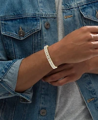 Macy's Men's Diamond Bracelet (2 ct. t.w.) in 10k Yellow Gold