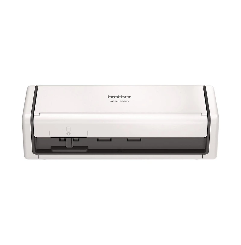 Brother ADS1800W 600 dpi x 600 dpi Optical Resolution 20-Sheet Duplex Auto Document Feeder Ads-1800W Compact Desktop Scanner