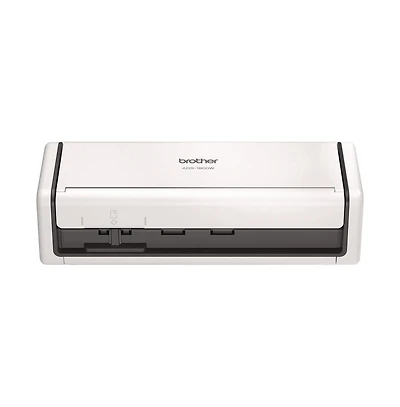 Brother ADS1800W 600 dpi x 600 dpi Optical Resolution 20-Sheet Duplex Auto Document Feeder Ads-1800W Compact Desktop Scanner