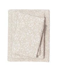 Linery & Co. Ultra-Soft Turkish Cotton Flannel Winter Floral Print Sheet Set