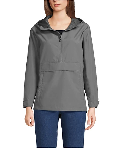 Lands' End Men's Unisex Wind Anorak Jacket