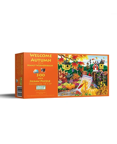 SunsOut Welcome Autumn 300 piece Jigsaw Puzzle for Adults