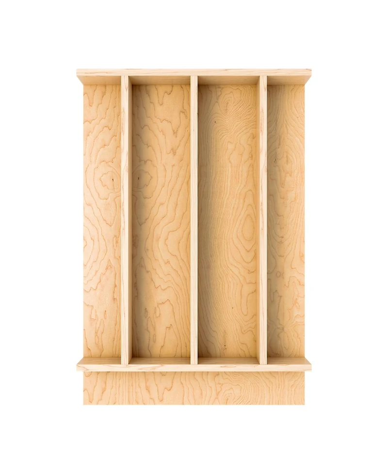 Rev-a-Shelf Natural Maple Right Size Utensil Drawer Insert, 13-1/4" x 19-1/2"