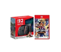 Nintendo Switch 2 + Mario Kart World Bundle with Street Fighter 6, MicroFiber Cloth