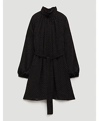 Hush Women's Diamante Gathered Neck Mini Dress