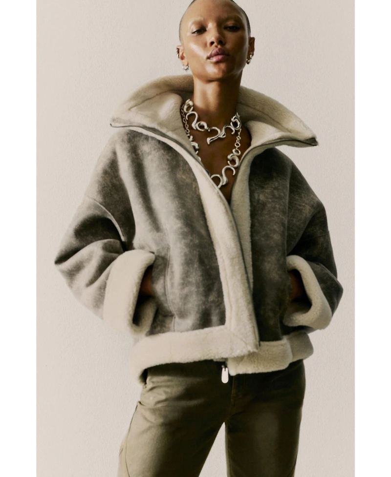 Desigual Women's Double-faced jacket