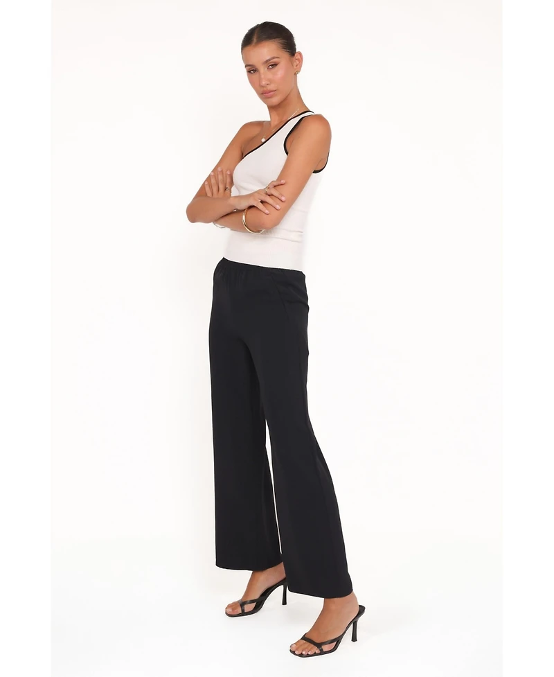 Petal and Pup Women's Clark Crepe Wide Leg Pant
