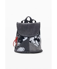 Desigual Women's Medium denim backpack Mickey Mouse